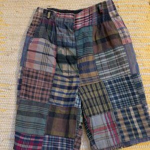Vintage madras shorts